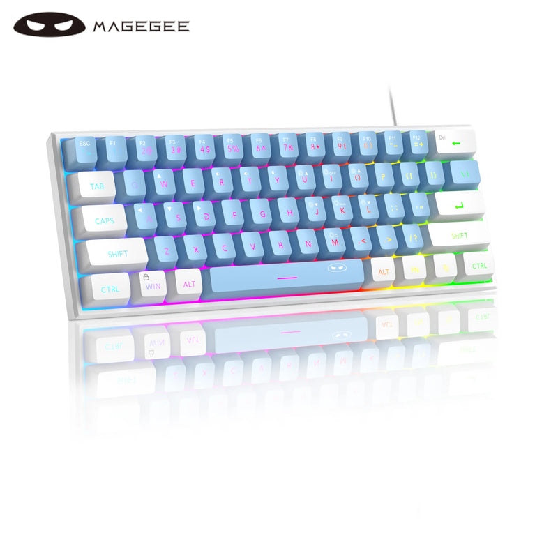 Compact 60% RGB Mechanical-Feel Keyboard