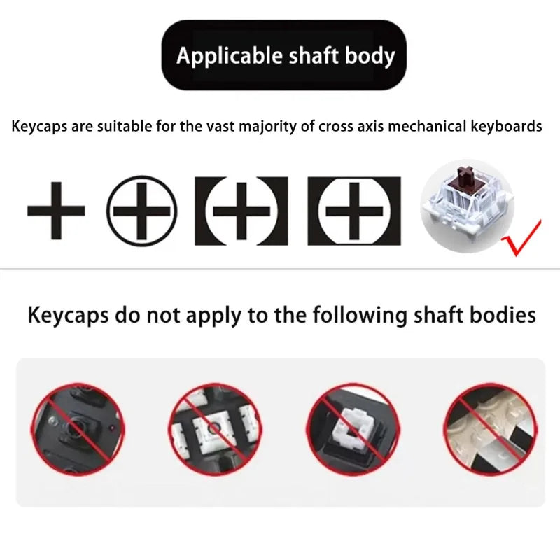 Butterfly Design Keycap Set for Mechanical Keyboards