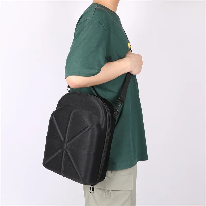 Hard Shell Travel Hat Case with Protective Cover