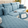 Jacquard Plush Sofa Cover