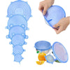 Tapas de silicona reutilizables (Set de 6)