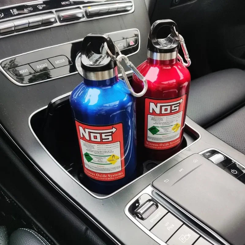 Stainless Steel 500ml Vacuum Insulated Bottle with NOS-Style Design