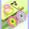 Double-Sided Magnetic Phone Ring Holder with Kickstand