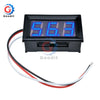 Mini LED Digital DC Voltmeter 0-100V with Three Color Options