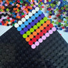198-Piece Round Tile Building Blocks Set for Creative DIY Projects
