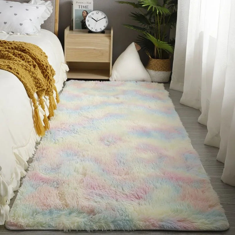 Plush Shaggy Area Rug for Living Room & Bedroom
