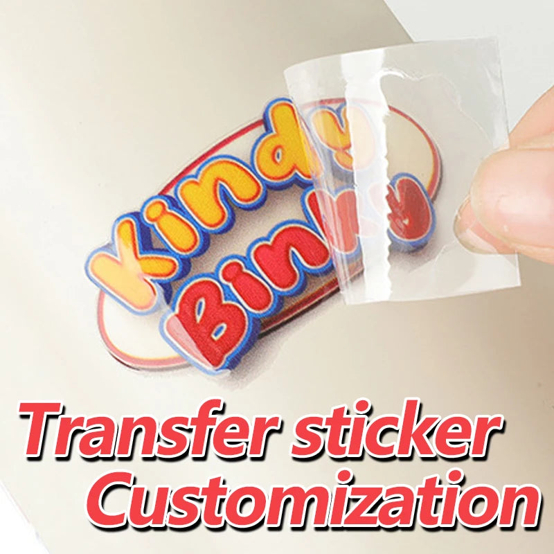 Custom 3D UV Print DTF Stickers