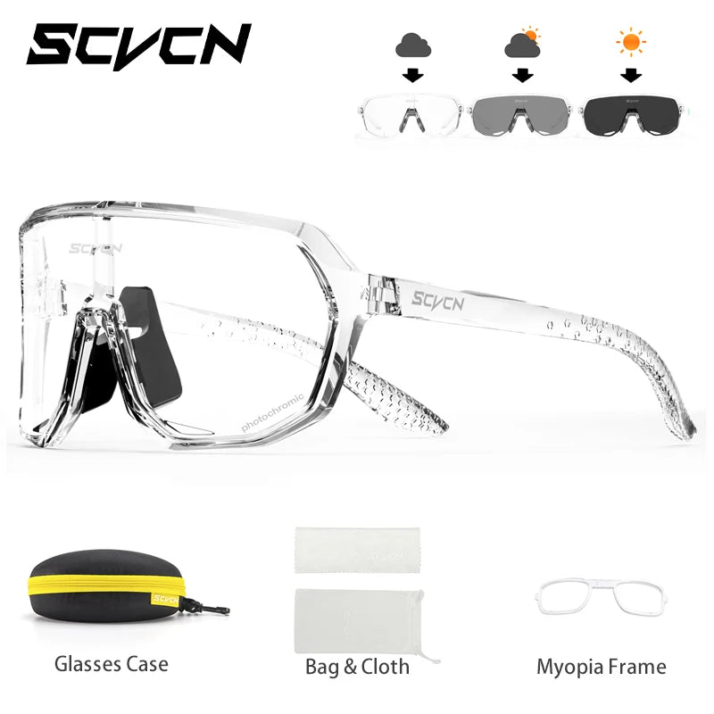 Photochromic Cycling Sunglasses