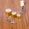Gold Coin Pattern Metal Herb Grinder