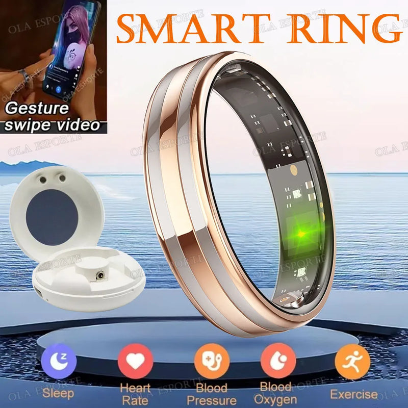 Smart Health Ring mit Gestensteuerung
