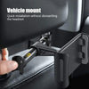 Adjustable Car Headrest Tablet and Phone Mount