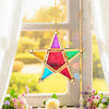 Forged Iron Star Hanging Candlestick