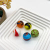 Handcrafted Glass Marbles Set for Games, Décor & Collecting