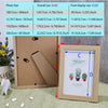 Rustic Wooden Picture Frame for Wall or Table Display