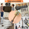 A collection of heavy duty self-drilling drywall anchors and related tools displayed on a light background.