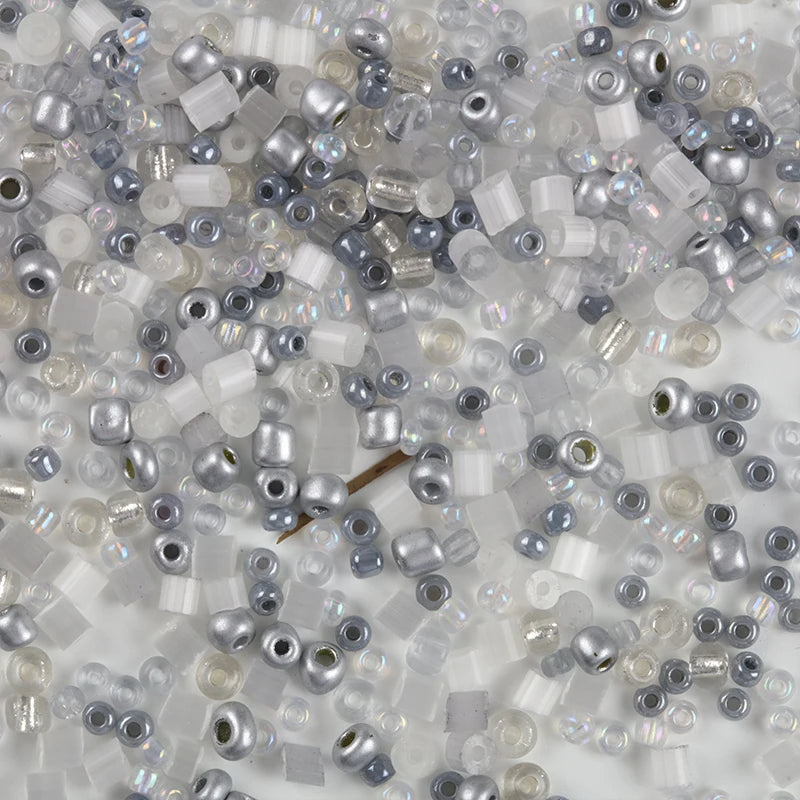 Creative Mixed Glass Spacer Beads for Jewelry Making