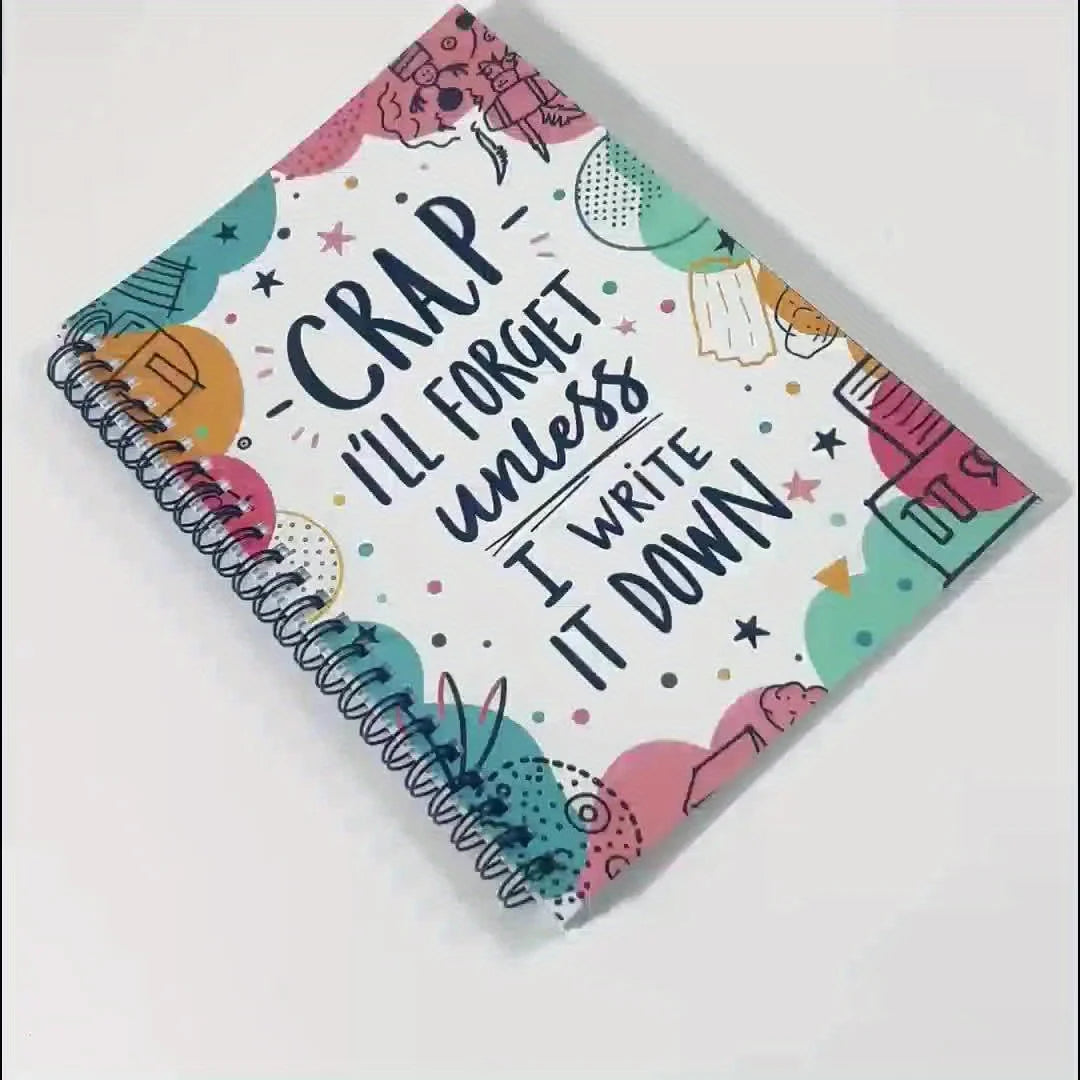 Inspirational Spiral Notebooks with Vivid Cover Design