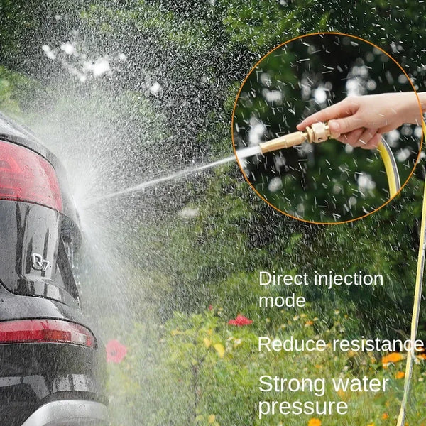 Adjustable Brass Garden Hose Nozzle
