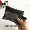 Breathable Mesh Makeup Bag Organizer - Multi-Purpose Travel Toiletry Pouch