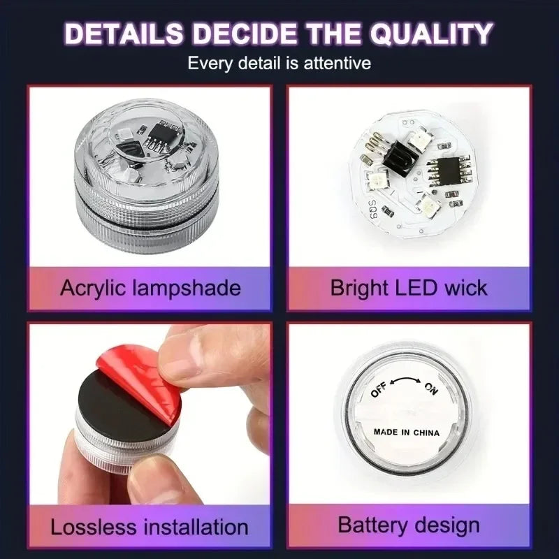 Wireless Adhesive LED Ambient Light with Remote Control