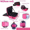 Large Capacity Waterproof Makeup Bag with Zipper Closure