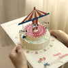 3D Pop-Up Birthday Cake Greeting Card