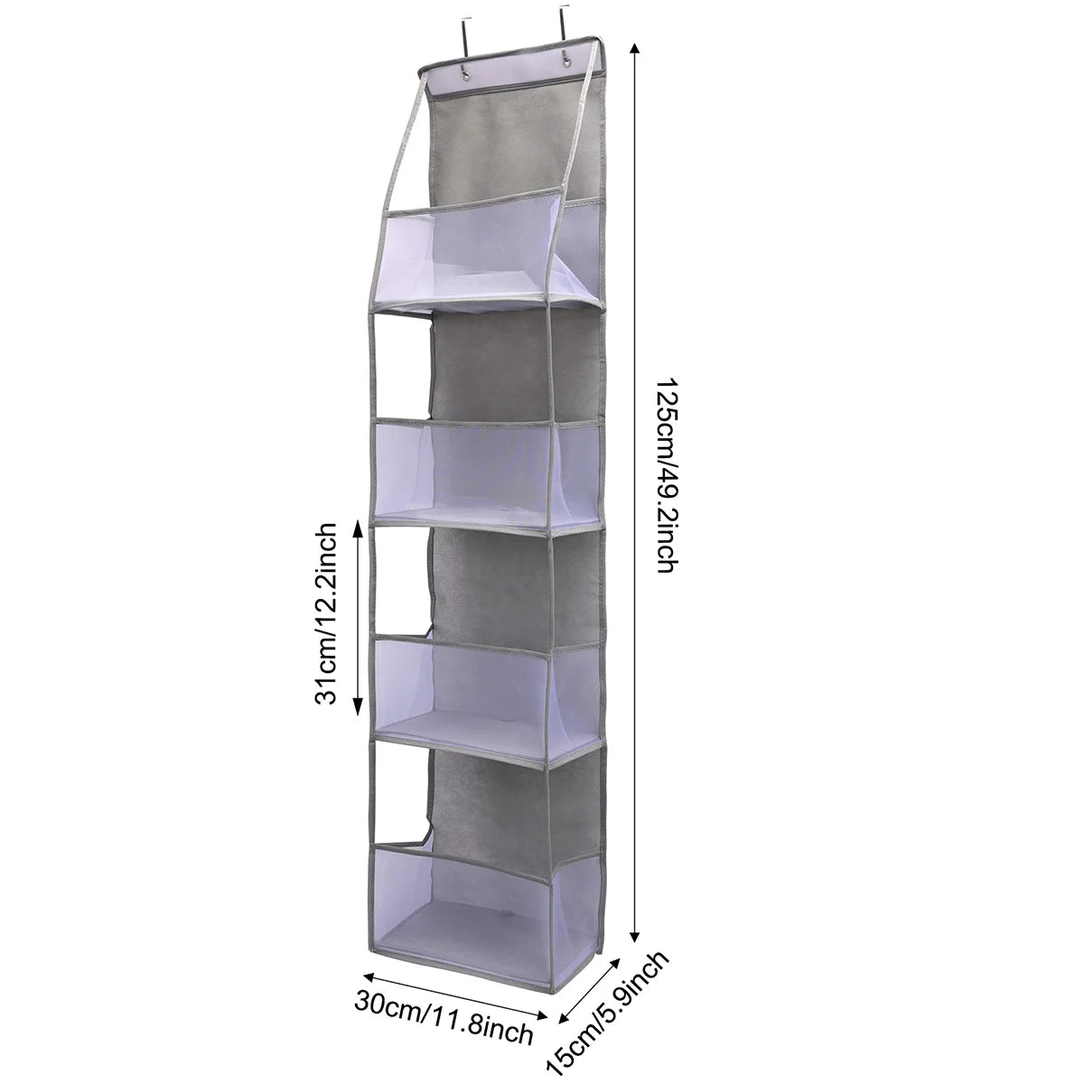 Multi-Tier Hanging Storage Organizer for Accessories, Toys, and More