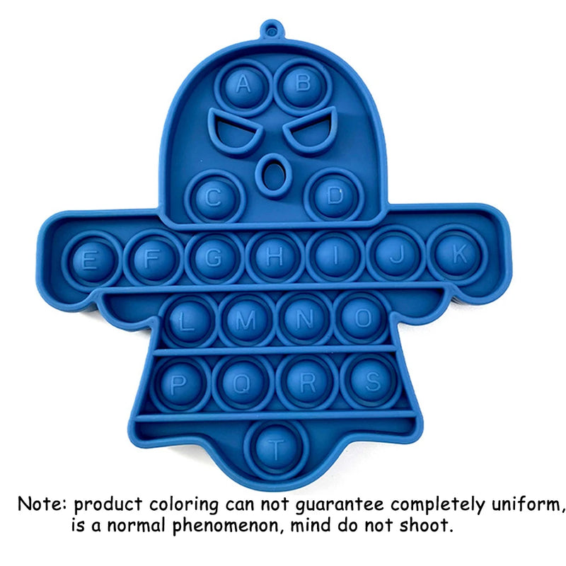 Rainbow Pop-It Fidget Board - Sensory Stress Relief Toy