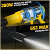Cordless Portable Pressure Washer for Cars and Outdoor Cleaning