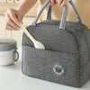 3-Piece Insulated Lunch Box Set with Reusable Cutlery