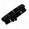 Black master power window switch for Jeep Grand Cherokee, showing various controls and buttons.