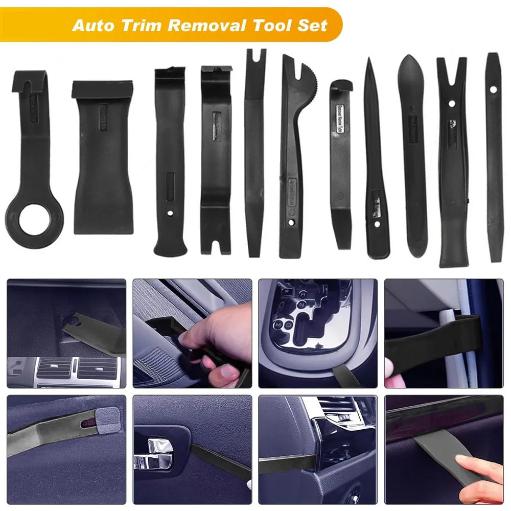 Durable Push-Type Retainer Clips for Car Trim and Body Panels