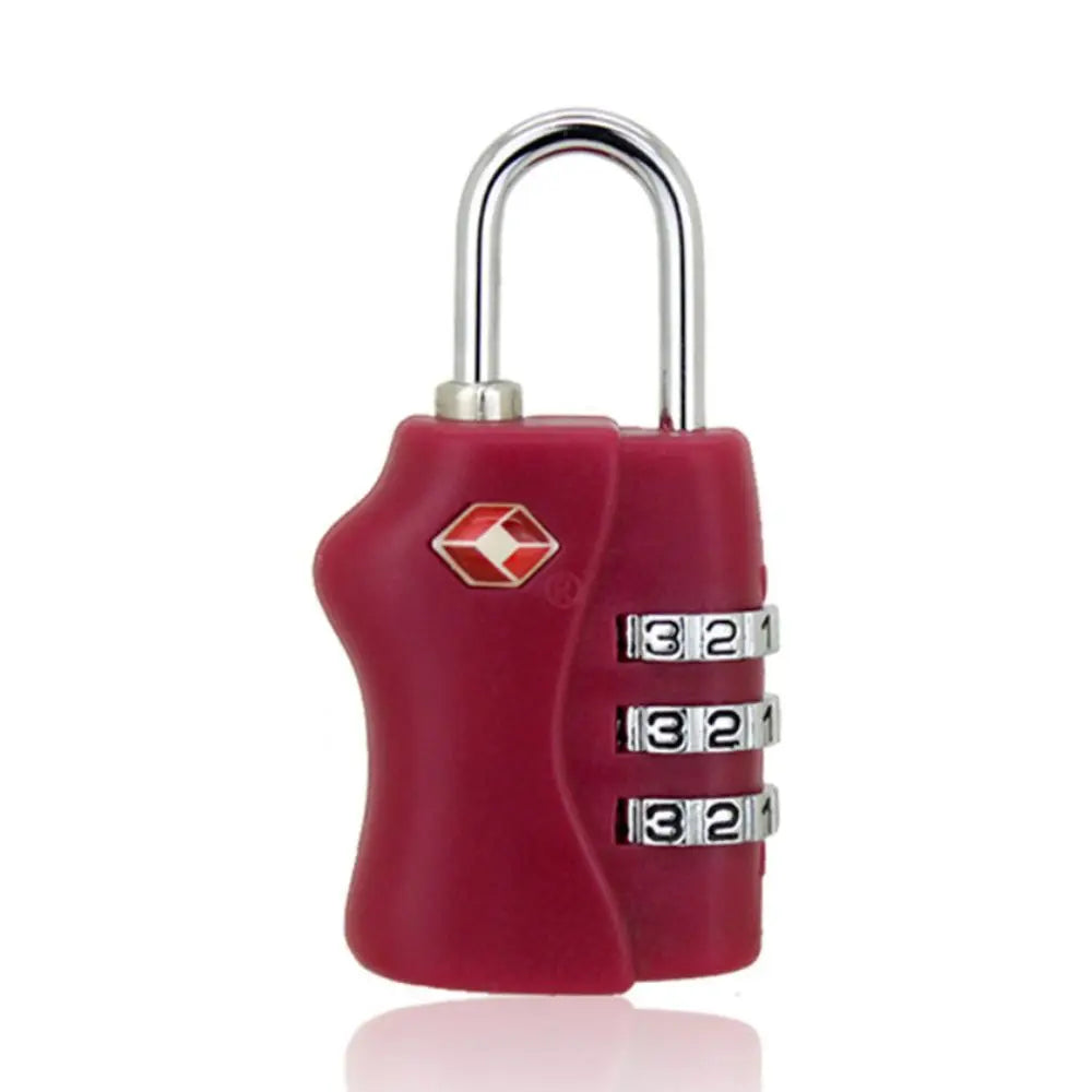 TSA-Approved 4-Dial Combination Travel Lock