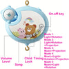 360° Rotating Baby Crib Mobile with Night Light and Music