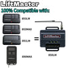LiftMaster universal garage door opener receiver compatible with various models including 893LM, 893MAX, 891LM, 890MAX, and 8