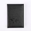 Cute Pink Leather Passport Holder with Card Slots