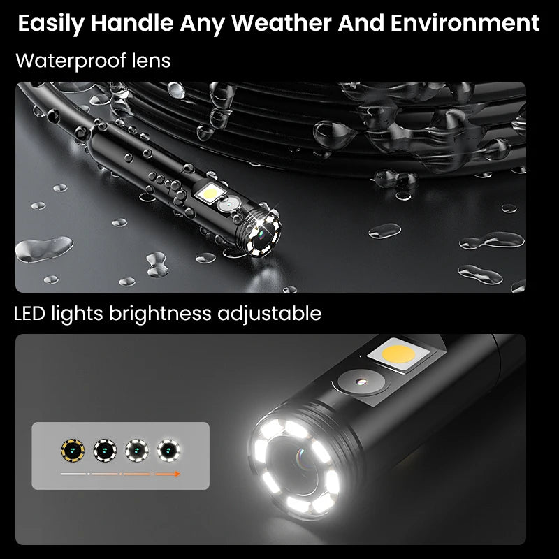 Industrial Inspection Endoscope with 4.3" HD Screen