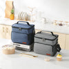 Insulated Thermal Shoulder Lunch Bag with Waterproof Lining