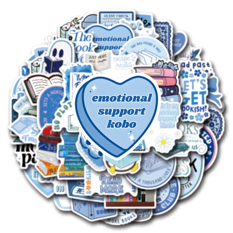 Book Lover Graffiti Stickers - Waterproof Vinyl Decals