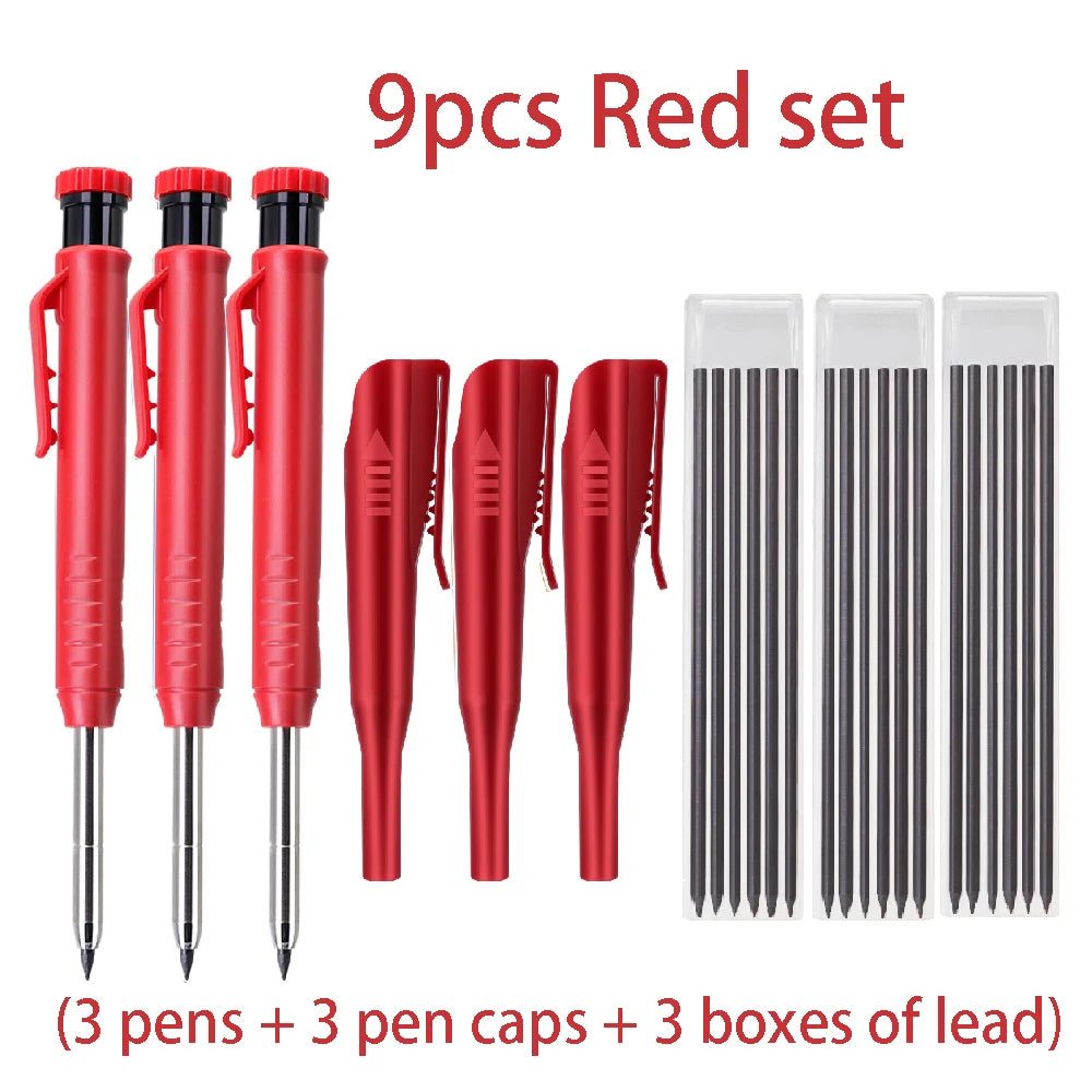 Precision Carpenter Mechanical Pencils with Lead Refills