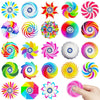 Rainbow Fidget Spinner Set – Sensory Stress Relief Toys for Kids and Adults