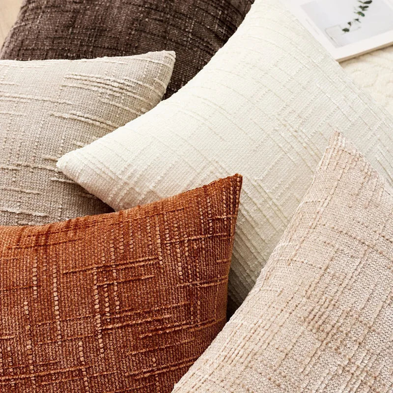 Boucle Texture Throw Pillow Cover