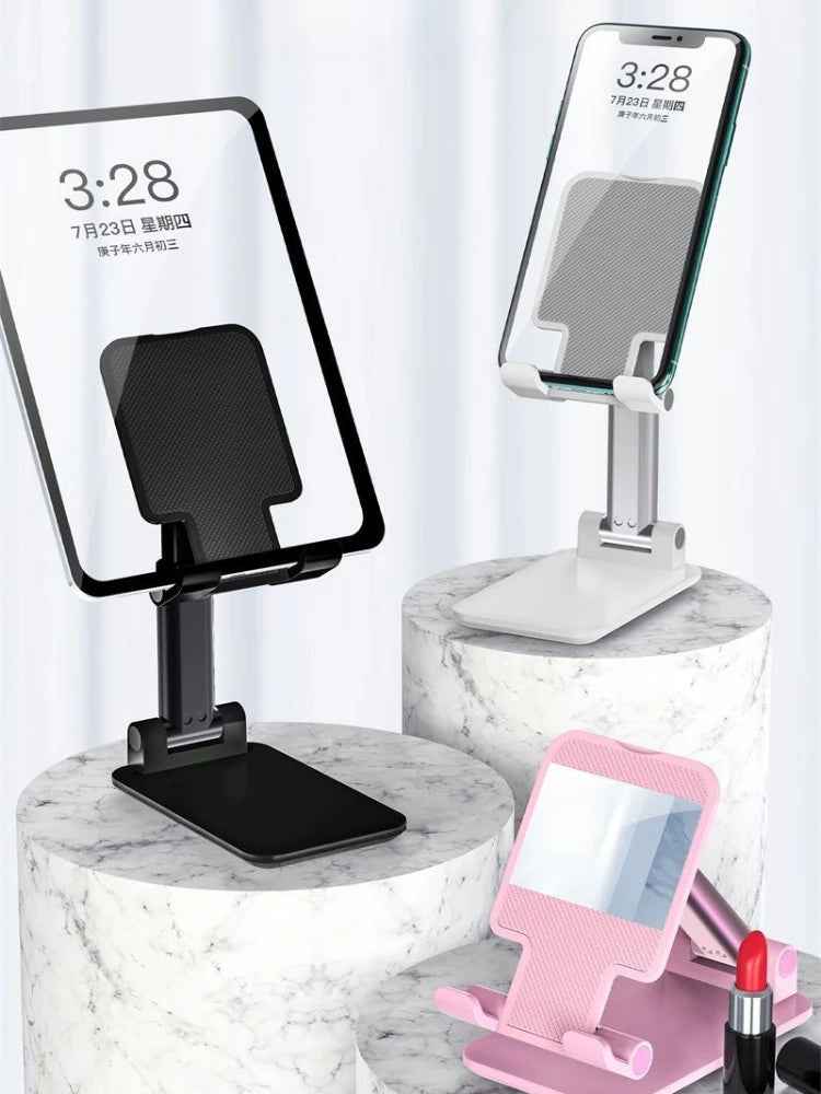 Foldable Desktop Phone Stand with Adjustable Height