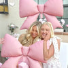 White Happy Birthday Banner with Pink Bow Balloons