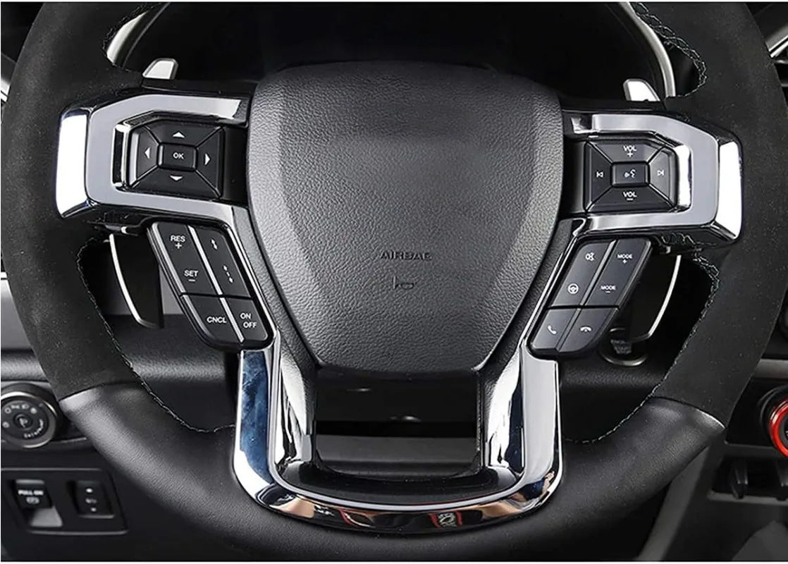 ABS Steering Wheel Trim Cover for Ford F-150, F-250, F-350 & Expedition