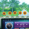 Mini Sunflower Shaking Head Car Decorations (Set of 5)