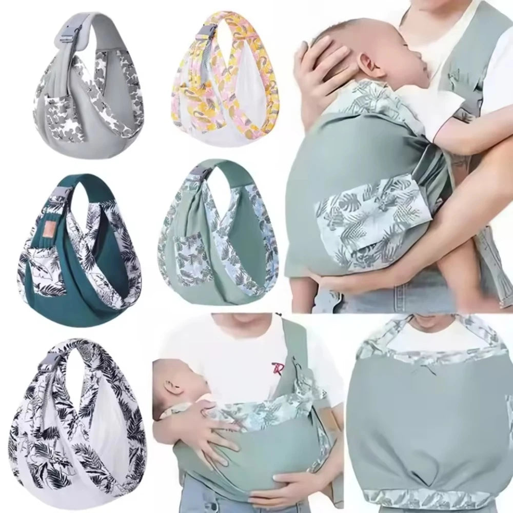 Breathable Mesh Baby Wrap Carrier and Nursing Cover