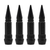 A set of black universal bullet head screws for tires and valves, shown in various angles.