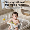 Comfortable Baby Bath Seat with Non-Slip Suction Cups
