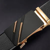 Men's Automatic Buckle Leather Belt
